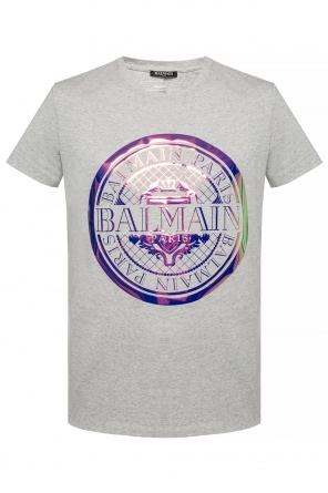 Metallic-printed t-shirt, zdjęcie 1 Metallic-printed t-shirt od Balmain